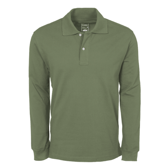 jonsson the classic 100 cotton long sleeve golfer picture 1