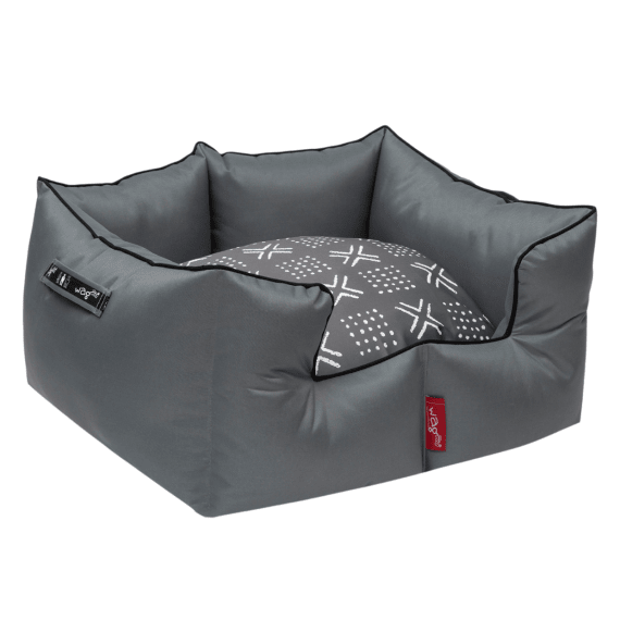 wagworld k9 castle grey dog bed picture 2
