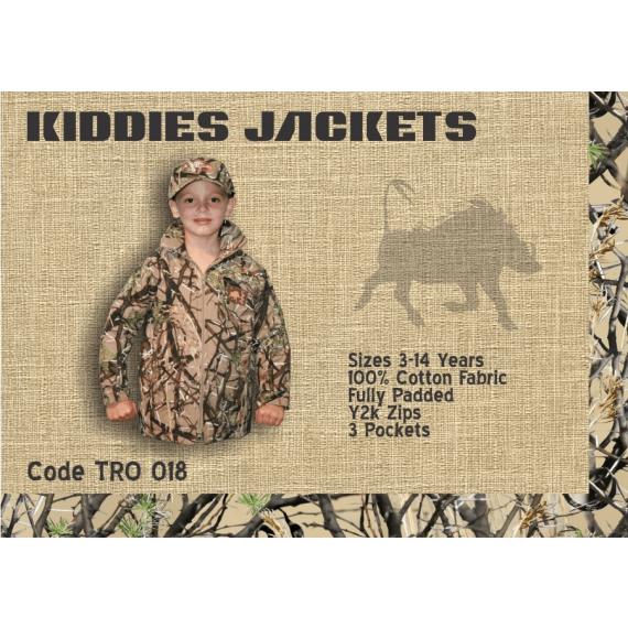 trophy camo kiddies parka picture 1