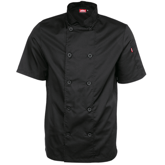 jonsson men s short sleeve chef jacket picture 1