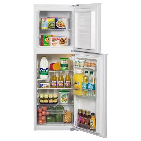 kic fridge top freezer a 170l picture 2