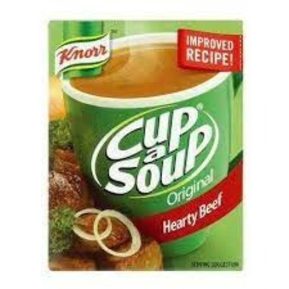 Knorr Cup A Soup Hearty Beef 4's Agrimark