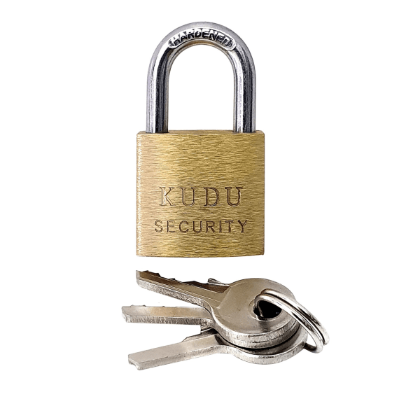 kudu padlock brass picture 1