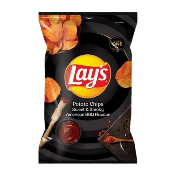 lays sweet smokey american bbq 120g picture 1
