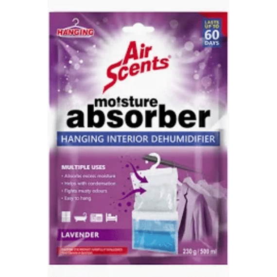 Air Scents Hang Dehumidifier Lav. 230g 2 Agrimark