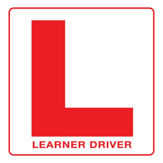 ryan learner driver sticker small picture 1