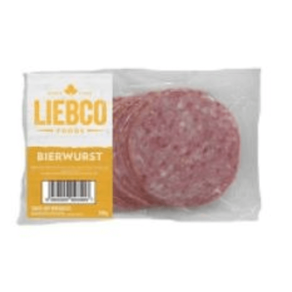 liebco sliced bierwurst vacuum pack 200g picture 1