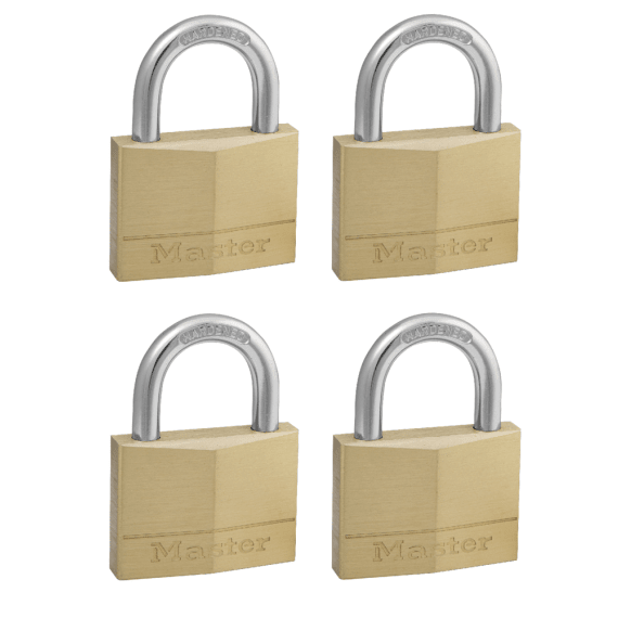 masterlock lock discus brass 4ka 50mm picture 1