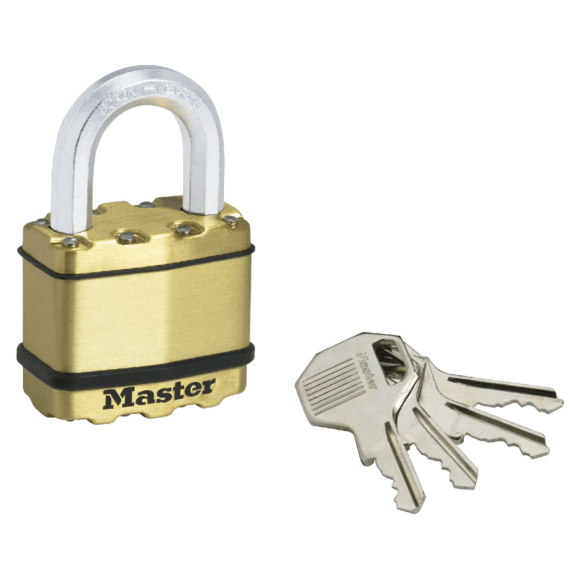 excell padlock laminated y copper 50mm picture 1