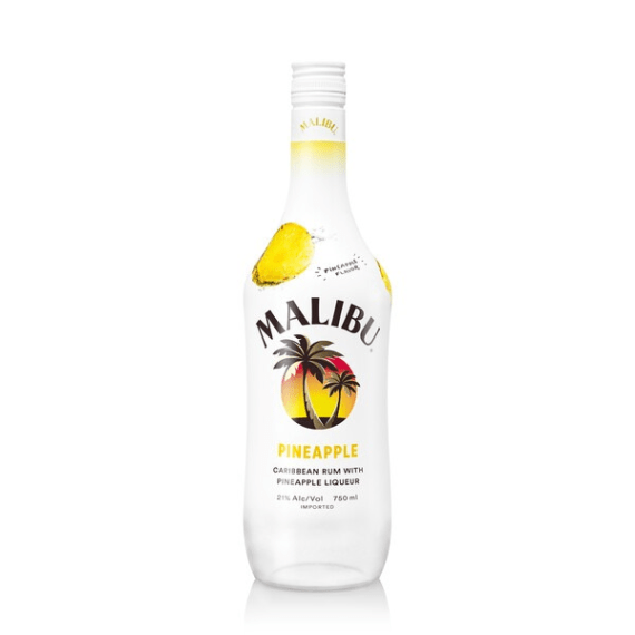 malibu rum pineapple 750ml picture 1