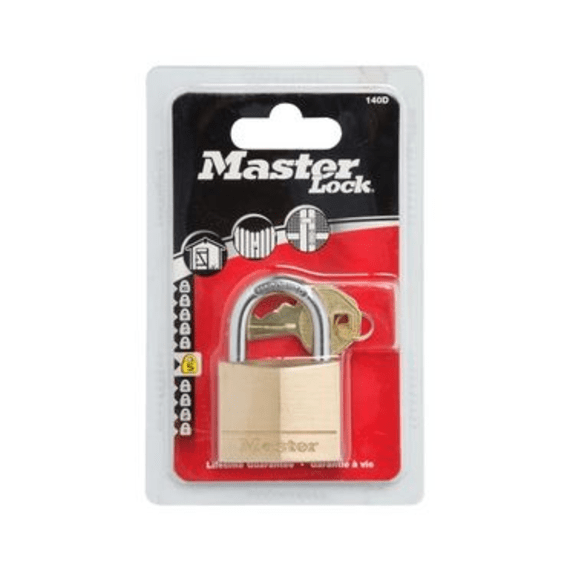 masterlock padlock brass 2 picture 2