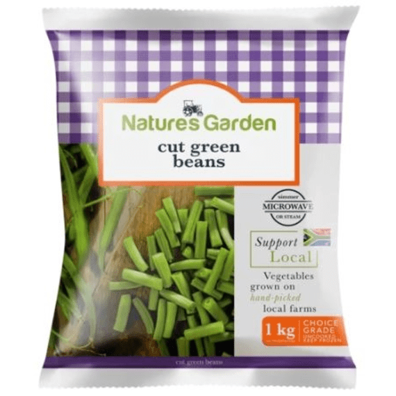 natures garden green beans cut 1kg picture 1