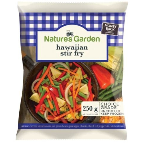 natures garden hawaiian stir fry 250g picture 1