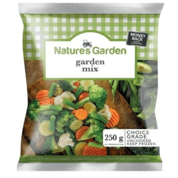 natures garden mix veg 250g picture 1