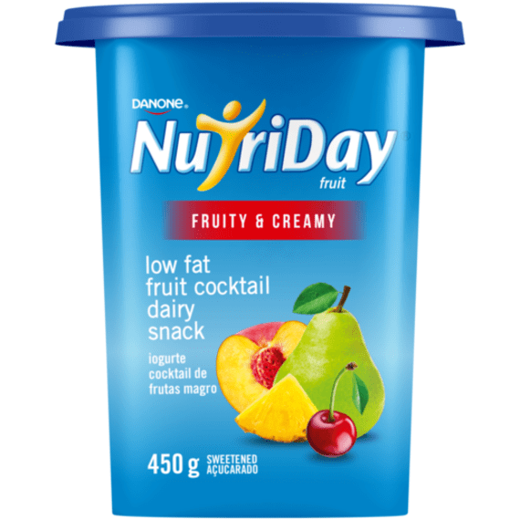 nutriday fruit dairy snack fruit cocktail 450g picture 1