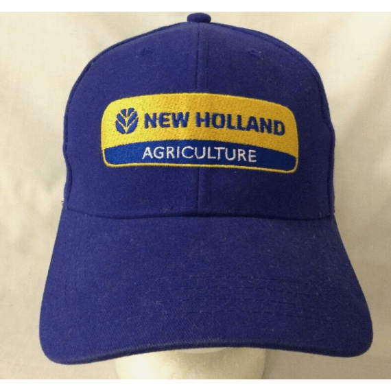 nh cap navy with yellow stitch picture 1