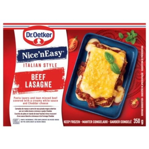 nice n easy beef lasagne 350g picture 1