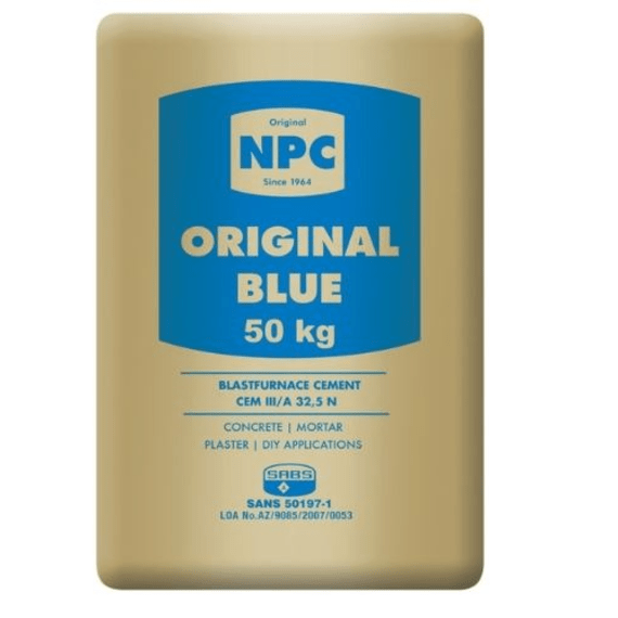 npc cement 50kg original blue 32 5 picture 1