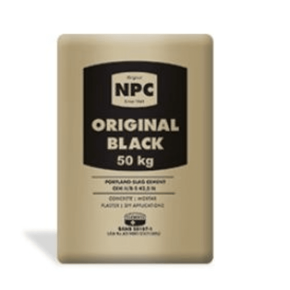 npc cement 50kg original black 42 5 picture 1