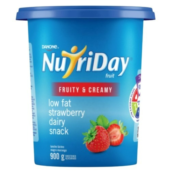 nutriday fruit dairy snack strawberry 900g picture 1