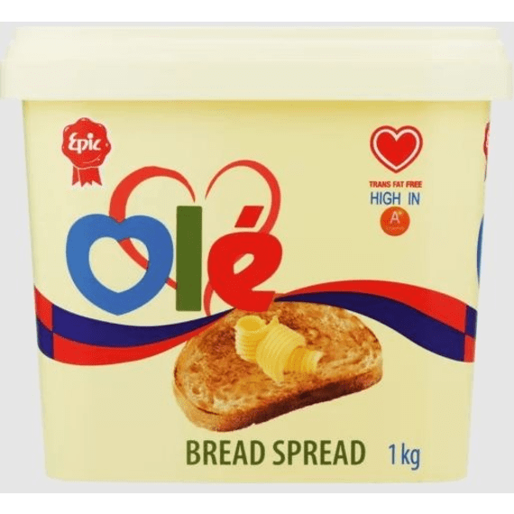 ole spread tub low fat 1kg picture 1