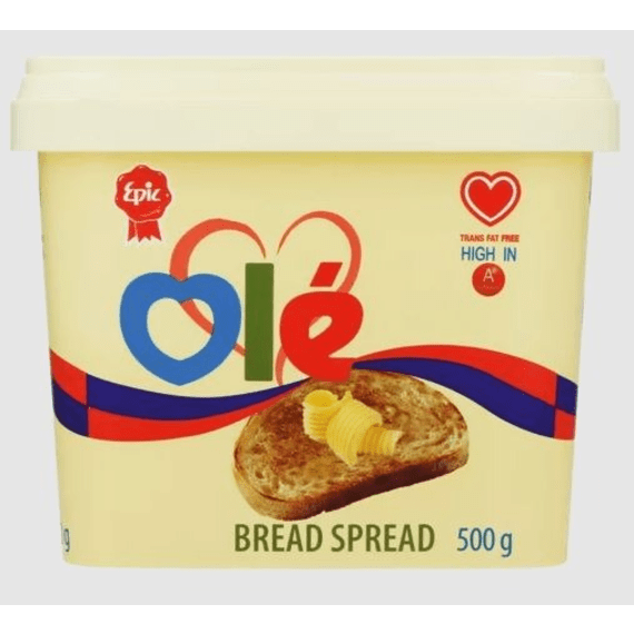 ole spread tub low fat 500g picture 1