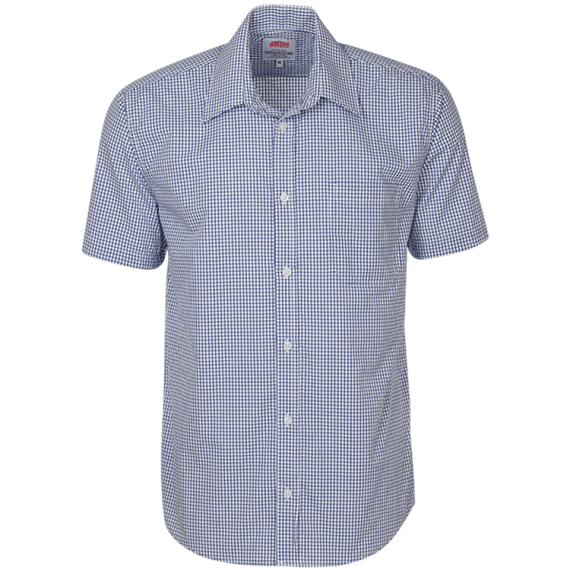 jonsson men s short sleeve check shirt picture 1