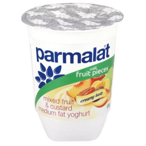 parmalat fruit yoghurt stew fruit custard 175g picture 1