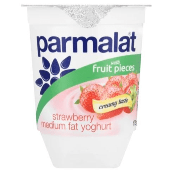 parmalat fruit yoghurt strawberry 175g picture 1