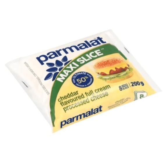 Parmalat Slices Cheddar 200g Agrimark