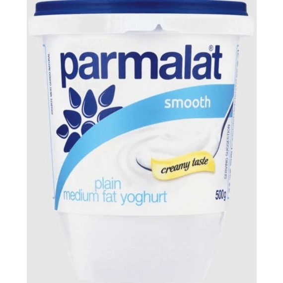 parmalat yoghurt plain low fat 500g picture 1