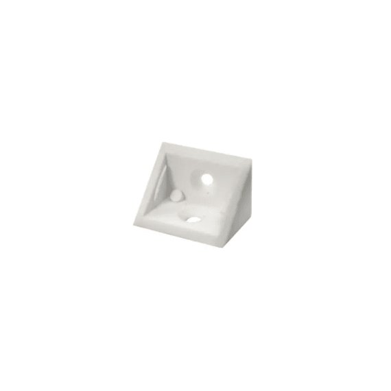 fit bracket corner small white 10pk picture 1