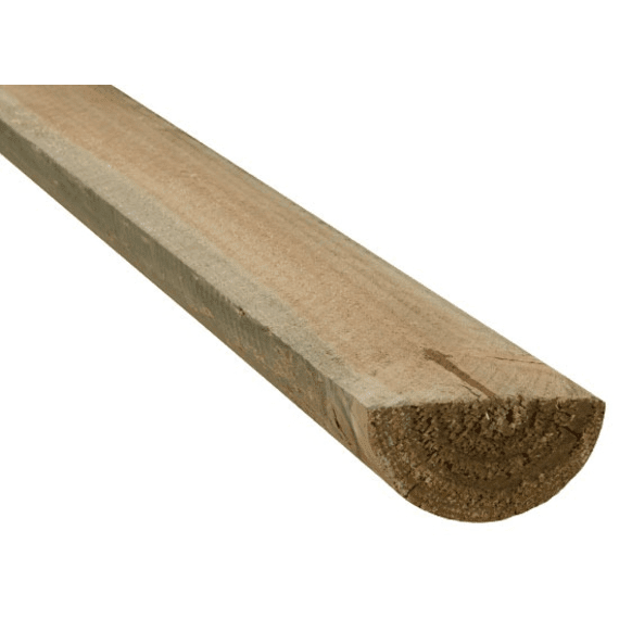 scp pole pine cca h4 3 0m 100 120mm split picture 1