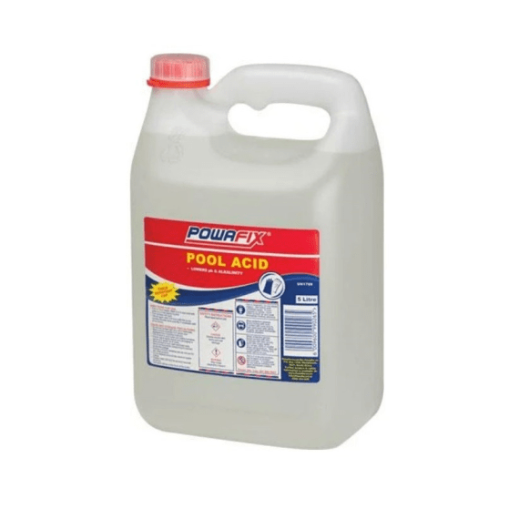 powafix pool acid hydrochloride acid 5l picture 1