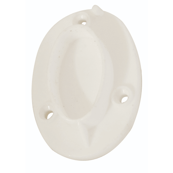 fit support oval rail white 19mm 2pk picture 1