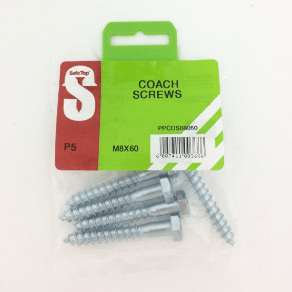 safetop coach screw 5pk picture 6