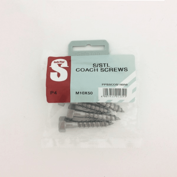 safetop coach screw s steel 4pk picture 7