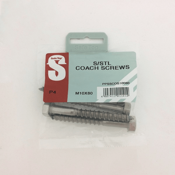 safetop coach screw s steel 4pk picture 9