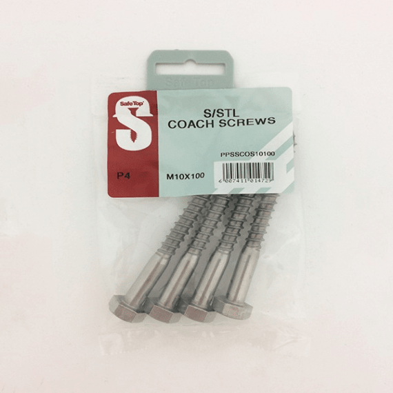 safetop coach screw s steel 4pk picture 10