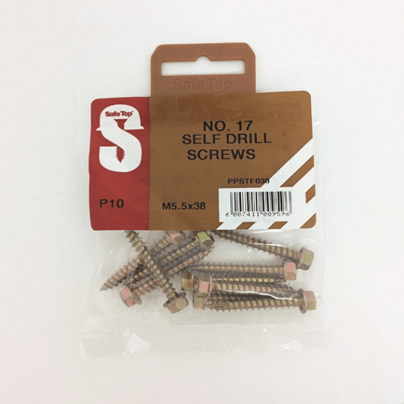 safetop screw self drill timber 38mm 10pk picture 1