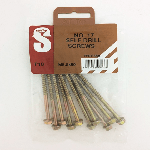 safetop screw self drill timber 90mm 10pk picture 1