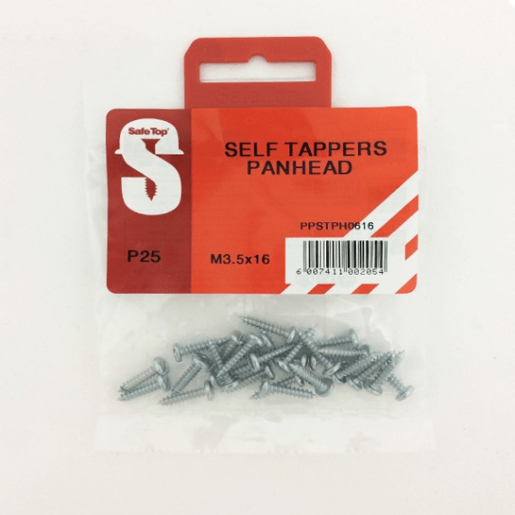 safetop screw selftap pan hd 25pk picture 1