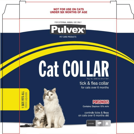 pulvex cat tick flea collar picture 1