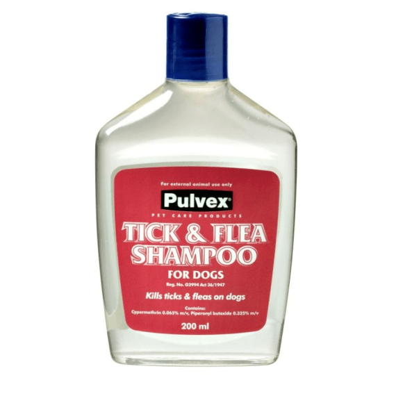 pulvex tick and flea shampoo 200ml picture 1