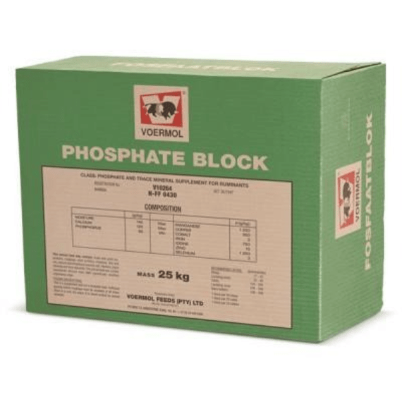 voermol phosphate block 25kg picture 1