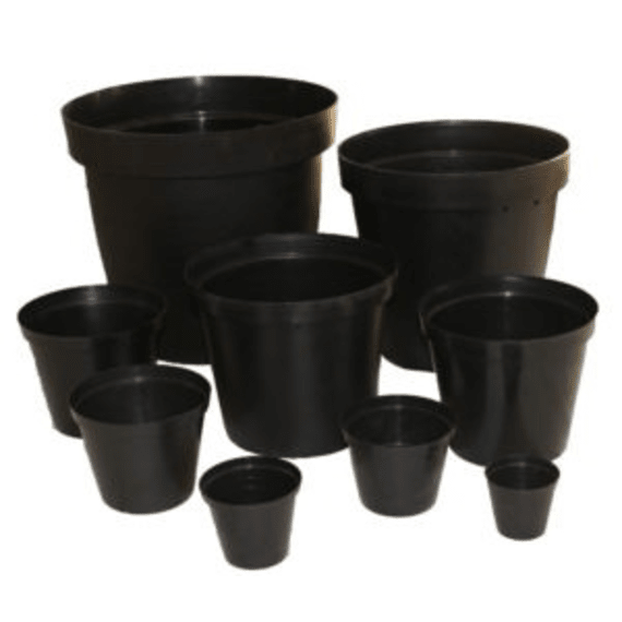 pot port plastic pot black picture 1