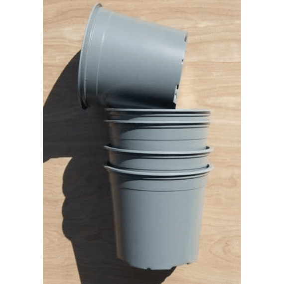 pot port plastic pot grey picture 1