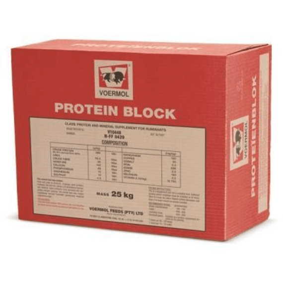 voermol protein block 25kg picture 1