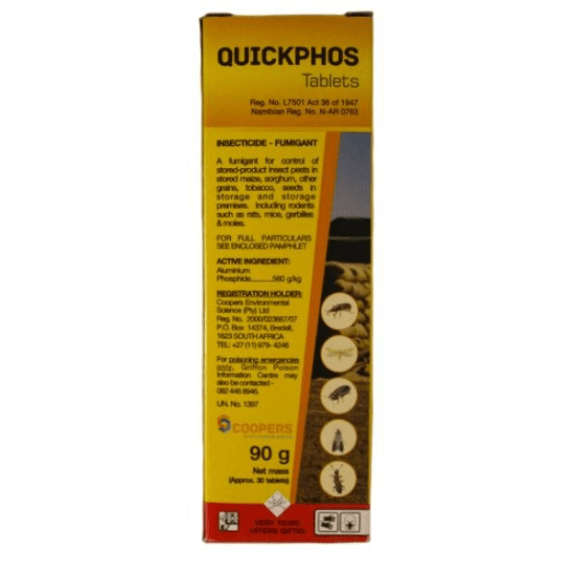 coopers quickphos 90g 30 tablets picture 1