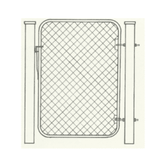 van schoor gate galvanised r series picture 2